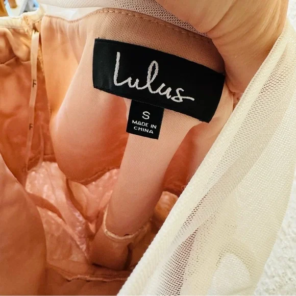 Lulus Me And You White Bodycon Lace Dress NWT Bridal Small - Picture 14 of 14